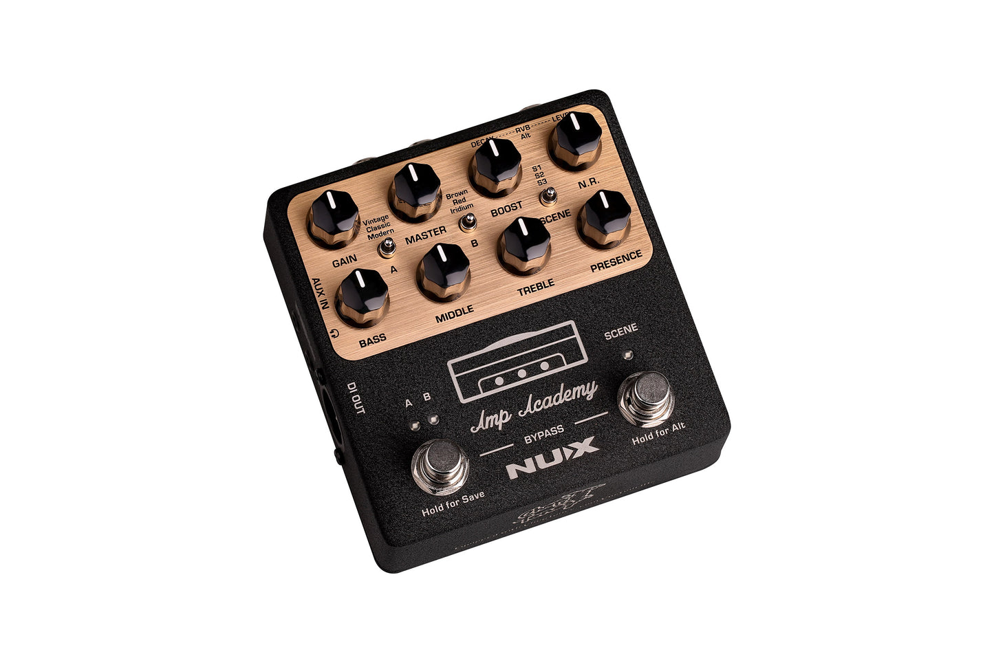 NUX NGS-6 Amp Academy Stomp-Box Amp Modeler Pedal