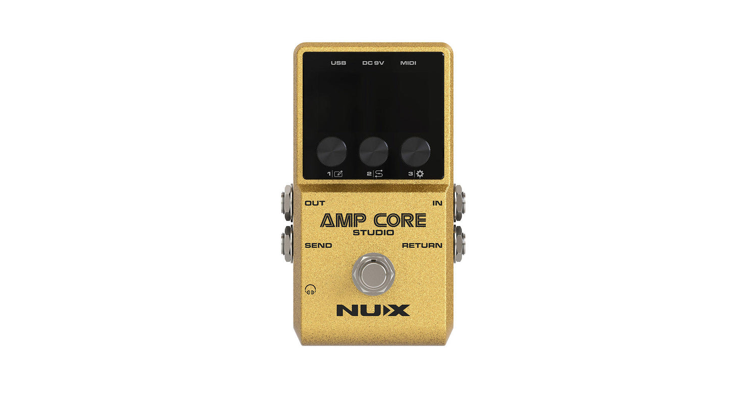NUX Amp Core Studio Effects Modeler & IR Pedal NCA-1