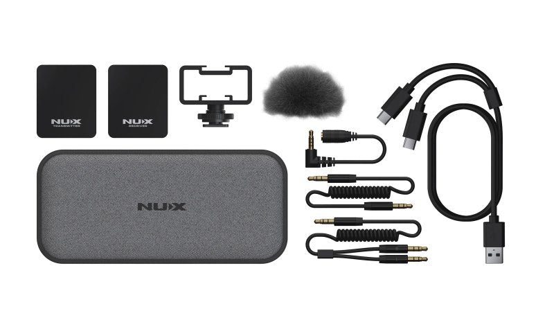 NUX B-10 Wireless Lavalier Vlog Microphone System