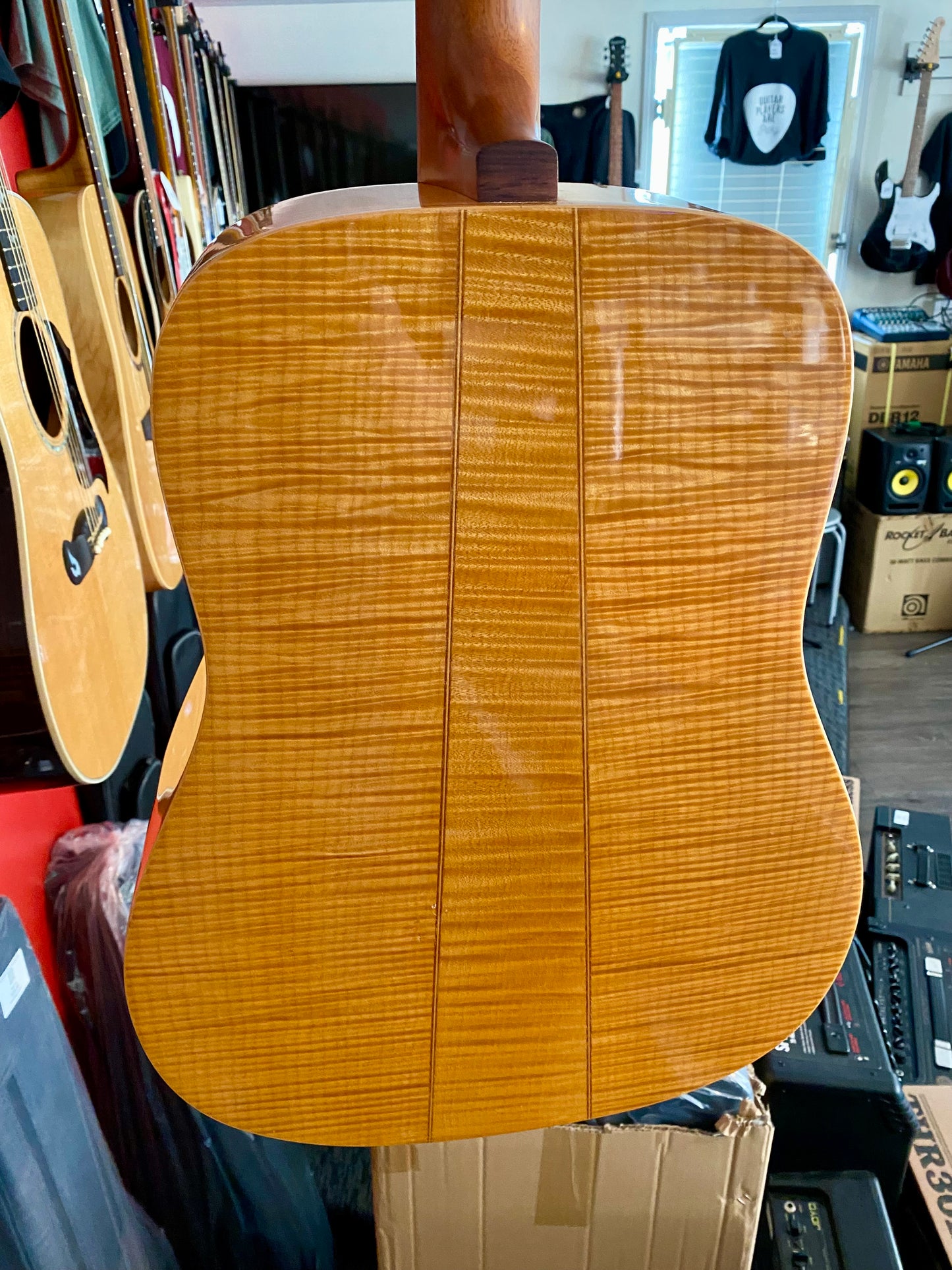 Simon & Patrick SC-FLM Showcase Acoustic Electric Guitar with Tric Case