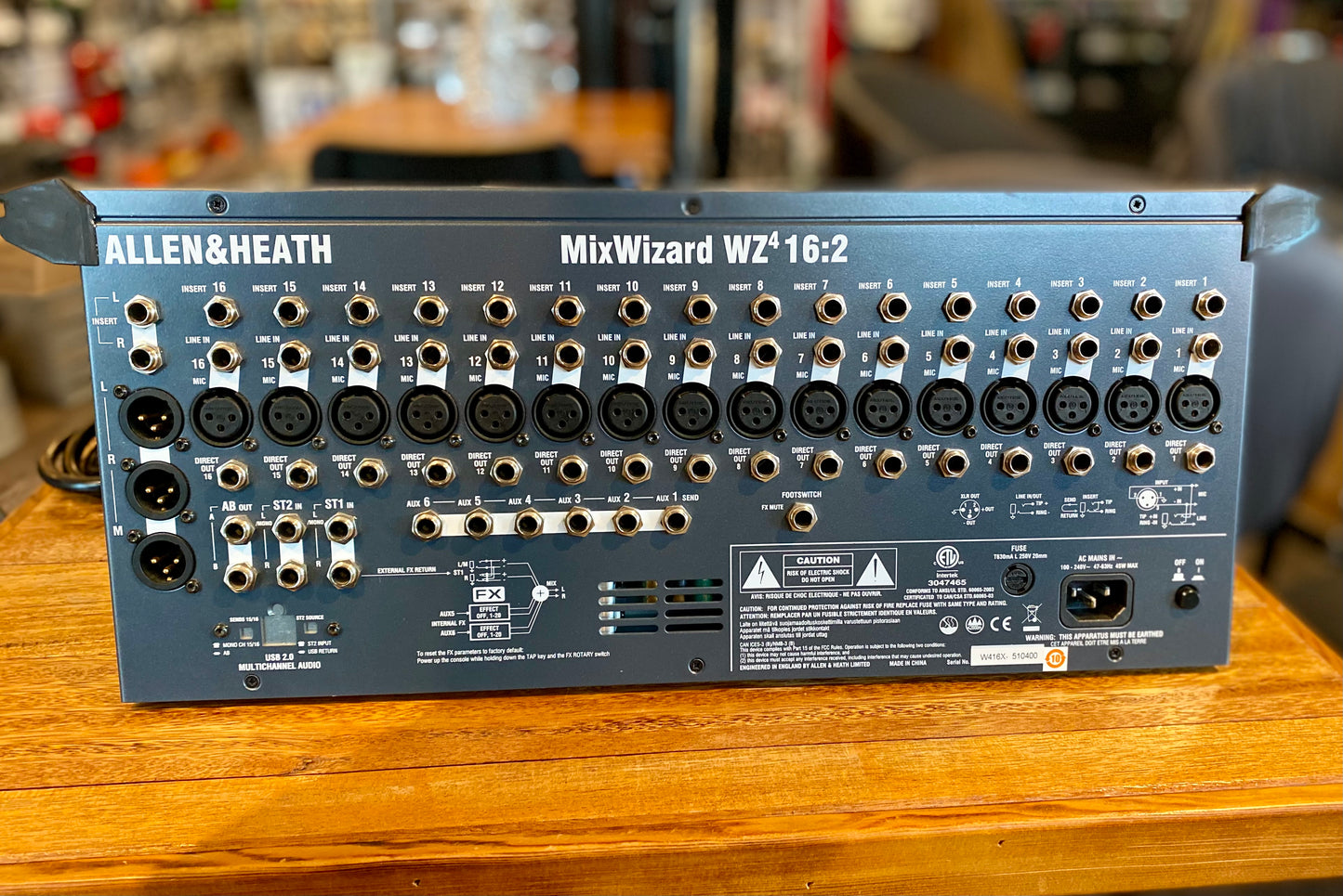 Allen & Heath MIXWIZARD WZ4 16:2 16-Channel Stereo Mixer - Used