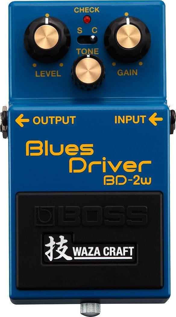 Used BOSS BD-2W Waza Custom Blues Driver Pedal