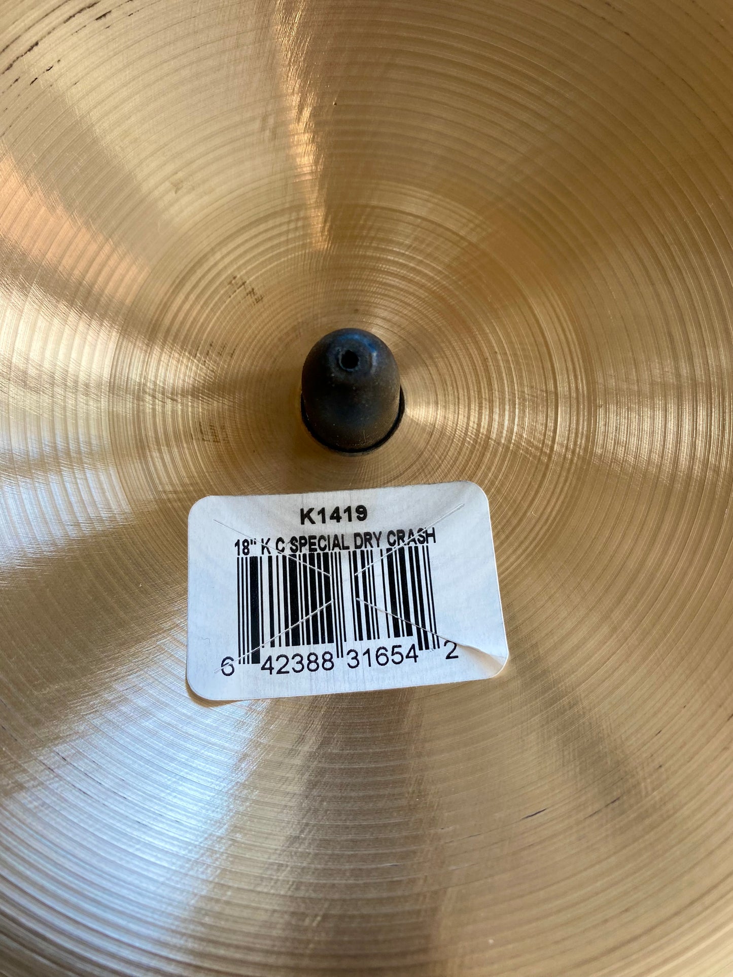 Zildjian K Custom Special Dry 18 Inch Crash Cymbal K1419