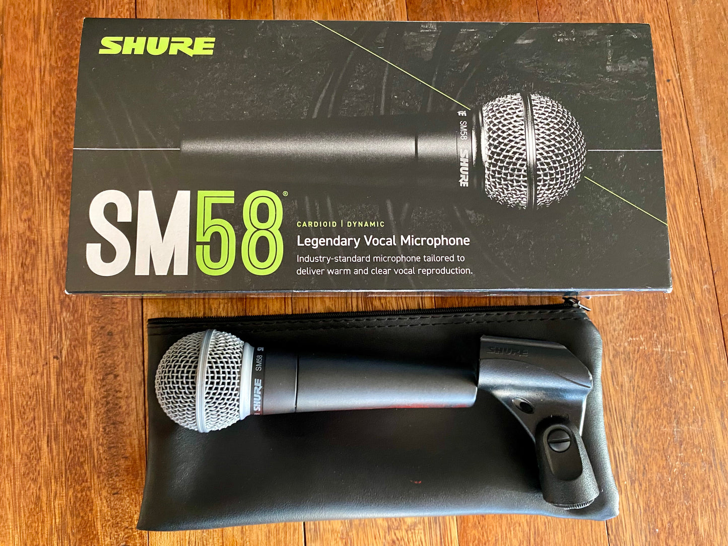 Shure SM58 Unidirectional/Cardioid Dynamic Microphone - Used