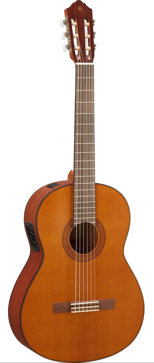Yamaha CGX122MC Solid Cedar Top Acoustic-Electric Classical Guitar
