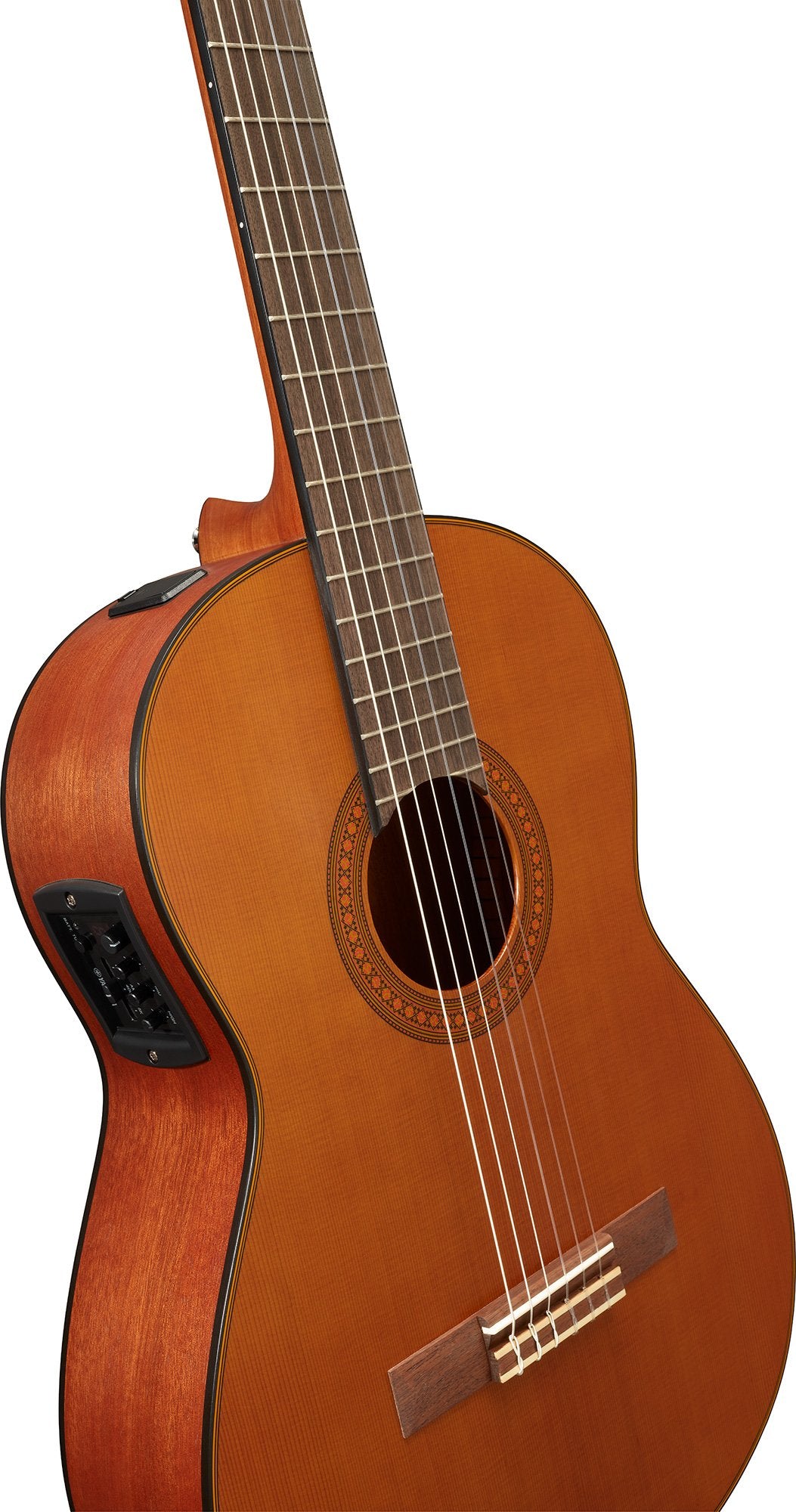 Yamaha CGX122MC Solid Cedar Top Acoustic-Electric Classical Guitar