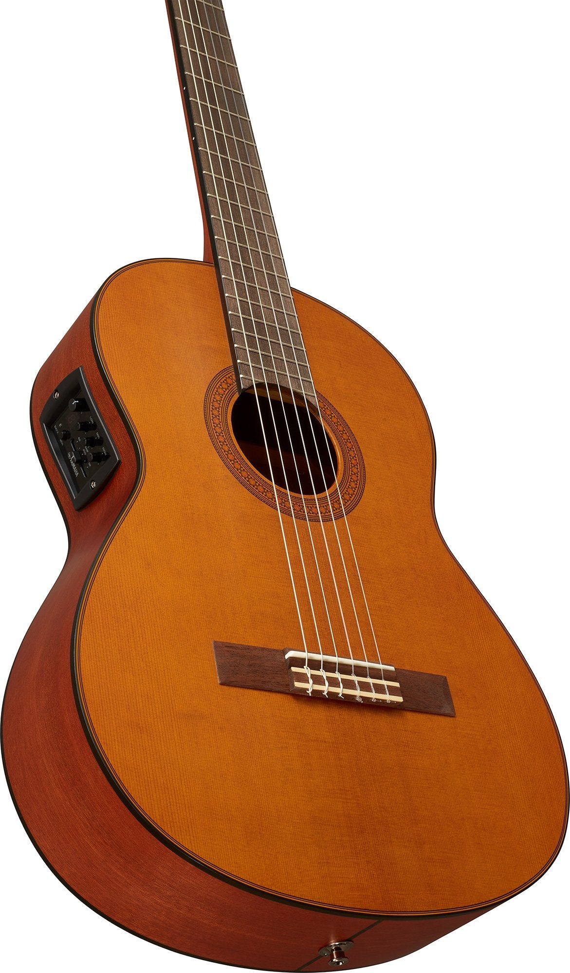 Yamaha CGX122MC Solid Cedar Top Acoustic-Electric Classical Guitar