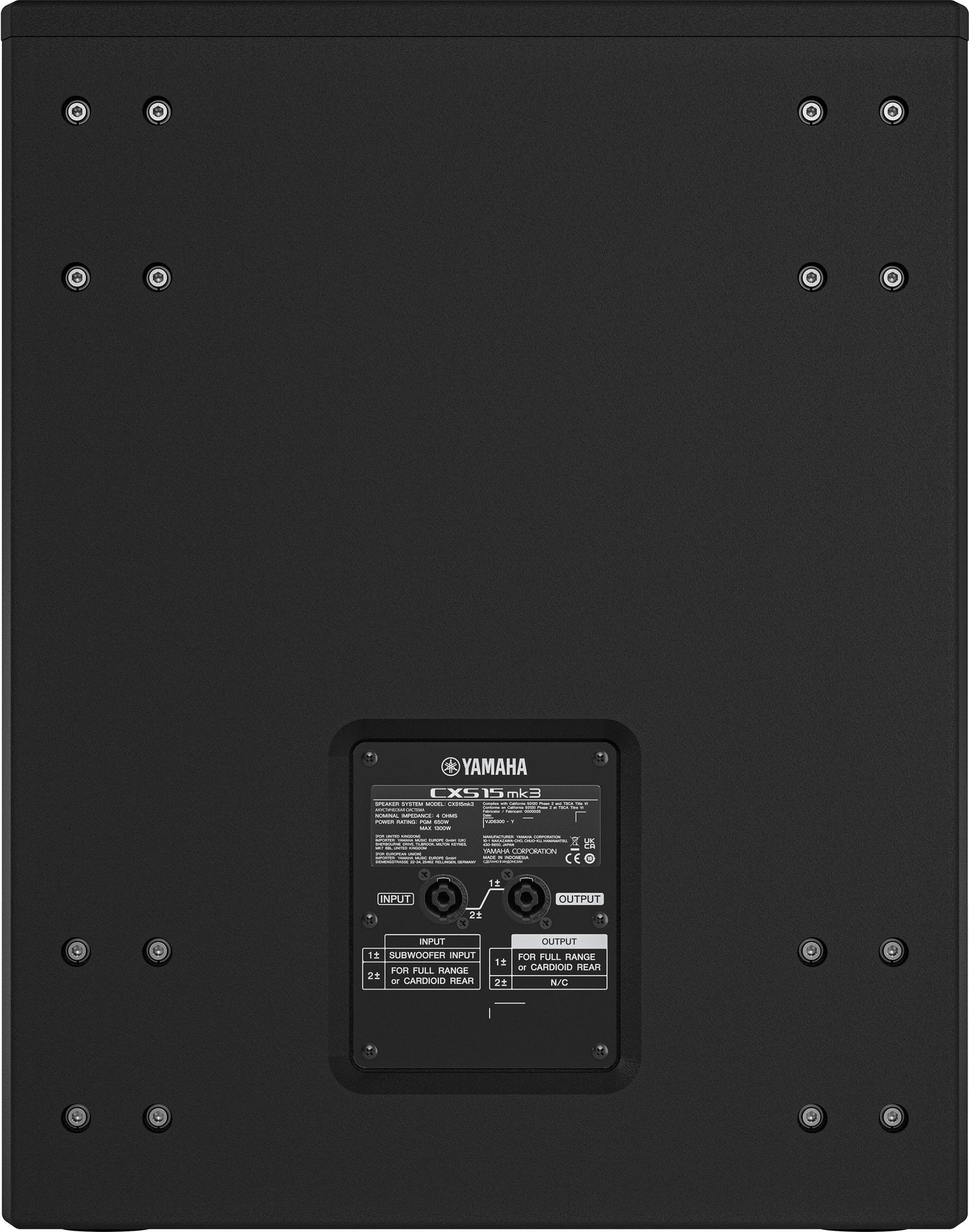 Yamaha CXS15MK3 Passive Subwoofer CXS15 Mk3
