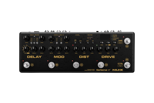 NUX Cerberus Integrated Effects & Controller Multi-Function Effect Pedal