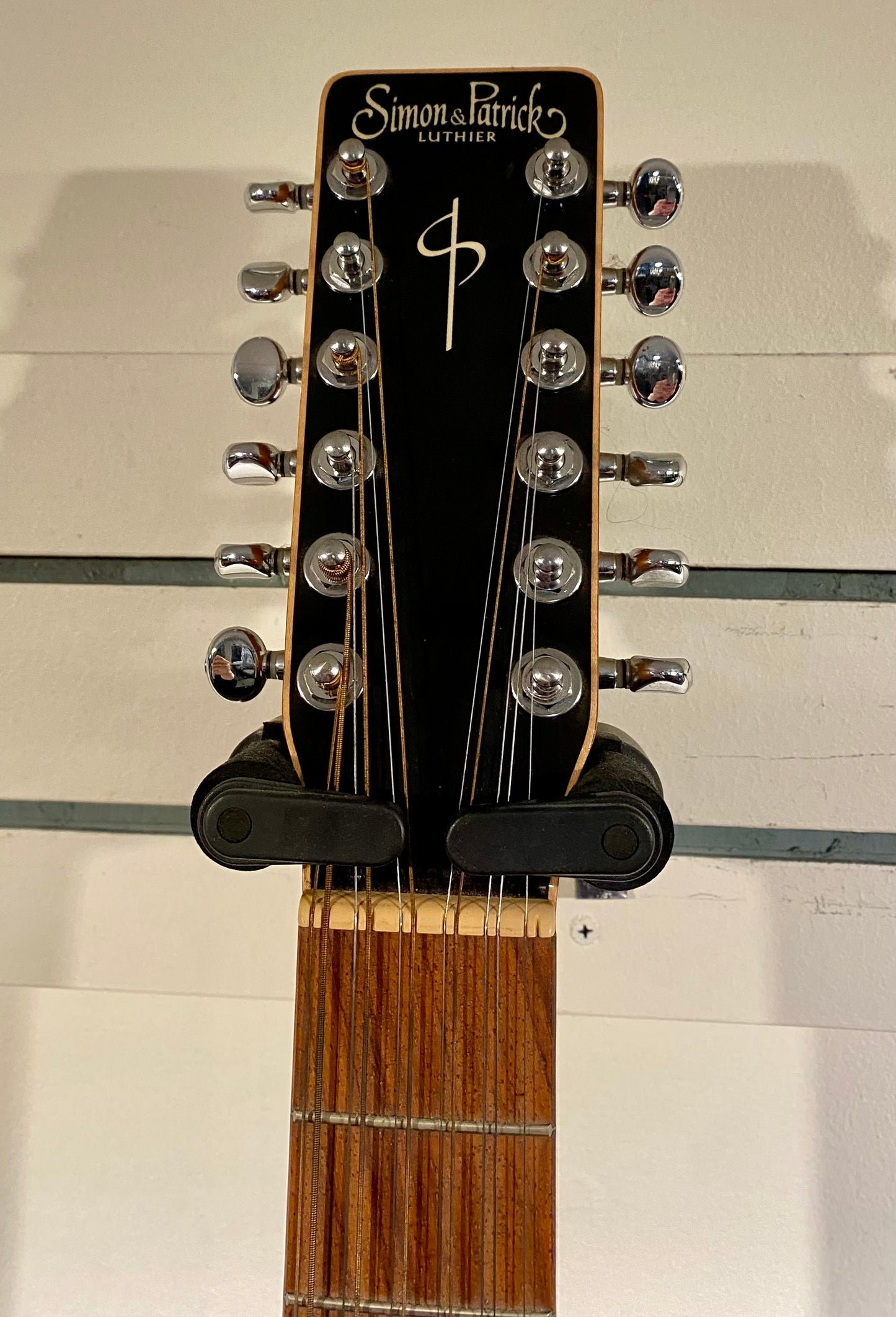 Simon & Patrick 28917F Vintage Burst 12 Cedar HG Acoustic Guitar w/Bag - Used