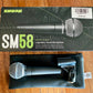 Shure SM58 Unidirectional/Cardioid Dynamic Microphone - Used