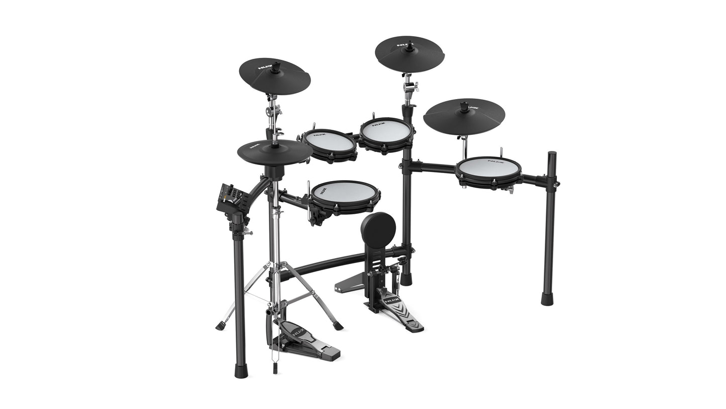 NUX Nu-X DM-310H Professional Digital Drum Kit with Hi-Hat Stand, Varitone Technology & USB/MIDI Interface