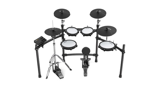 NUX Nu-X DM-310H Professional Digital Drum Kit with Hi-Hat Stand, Varitone Technology & USB/MIDI Interface