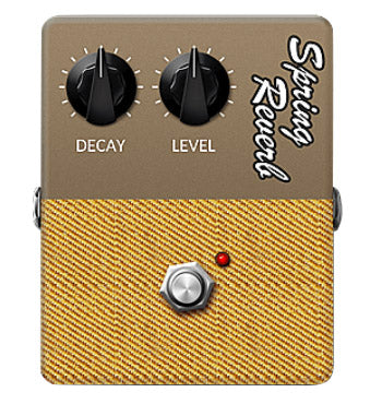 NUX NRV-3 Damp Mini Pedal With Three Classic Reverb Models Effects Pedal