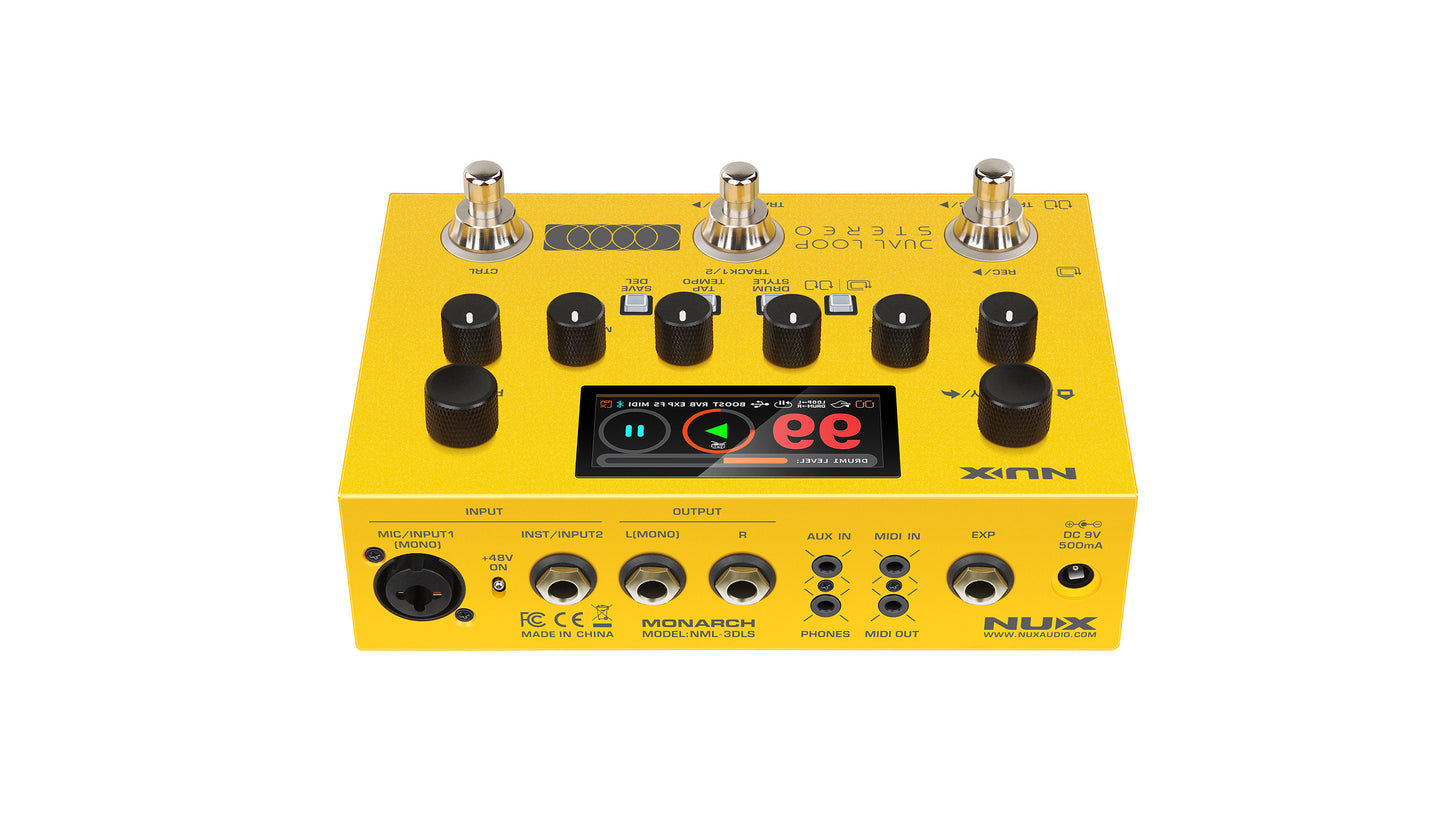 NuX Dual Loop Stereo Effects Pedal DUAL-LOOP-STEREO