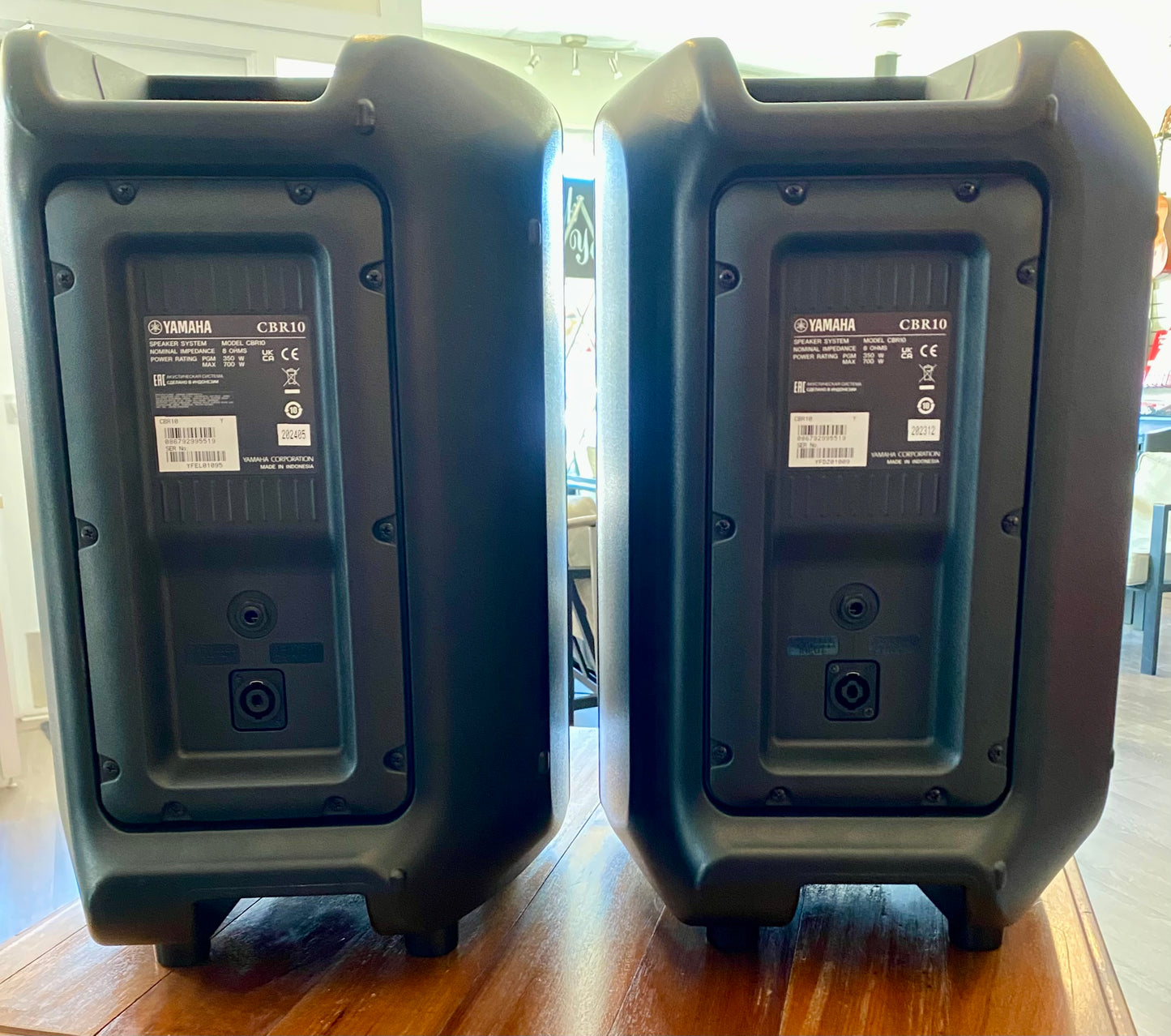 Pair (2) Yamaha CBR10 Passive Speakers Used - Consignment