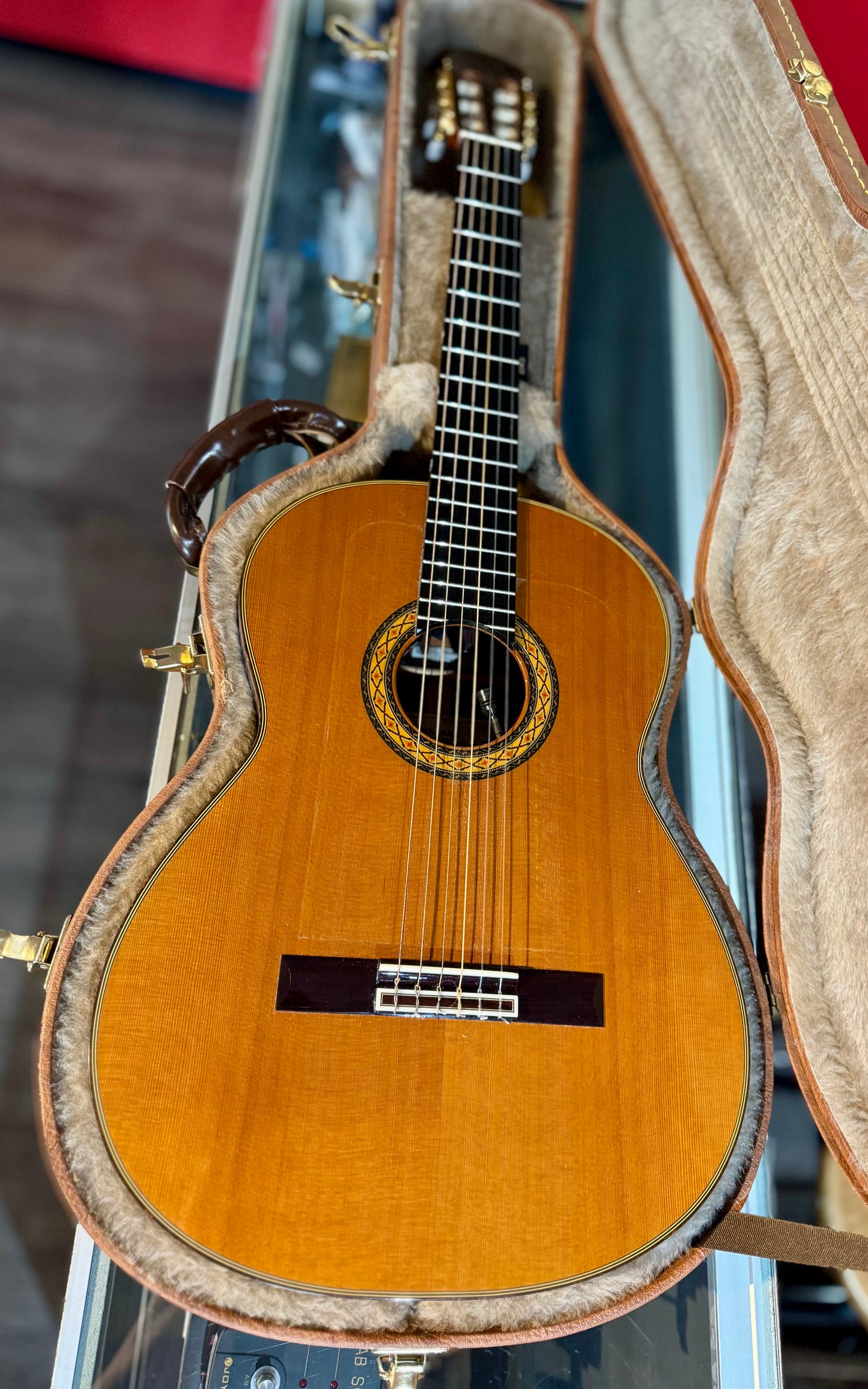 Vintage Takamine Hirade H-5 Classical Guitar Made In Japan