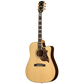 Epiphone Hummingbird Deluxe EC Acoustic/Electric Guitar with Case