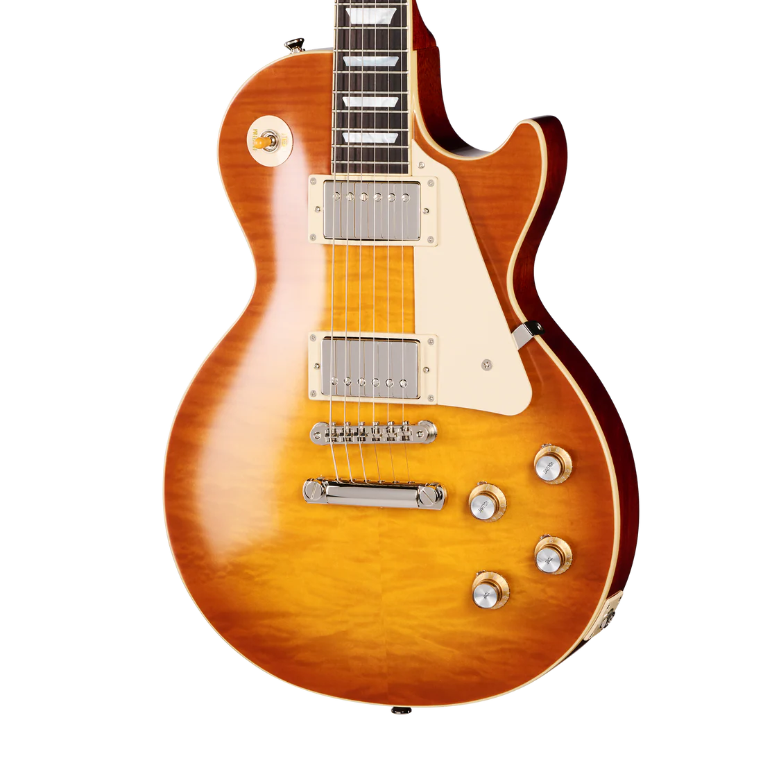 Epiphone 1960 Les Paul Standard Reissue Electric Guitar with Hardshell Case - Iced Tea Burst ECLPR0ITNH