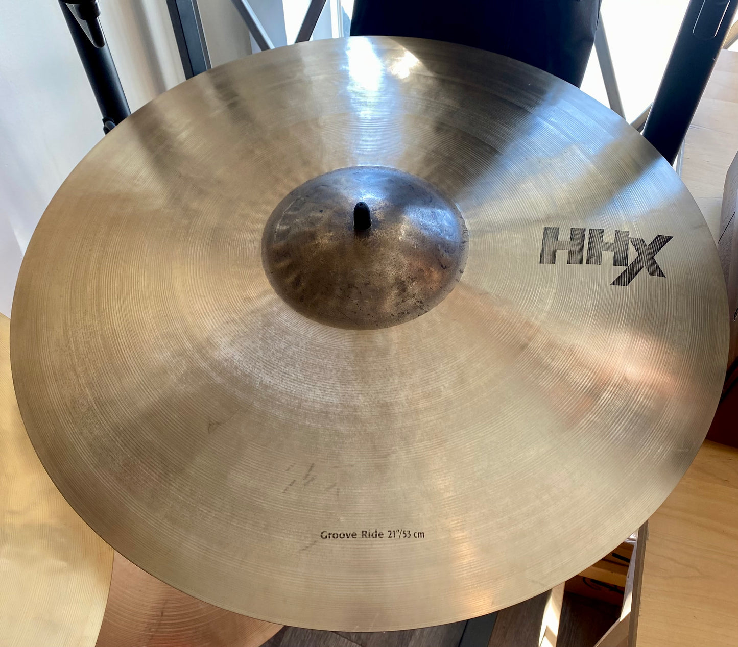 Sabian 21 Inch HHX Groove Ride Cymbal - Used - 12189XN