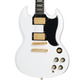 Epiphone SG Custom Electric Guitar with Gig bag - Alpine White EIGSGCAWGH