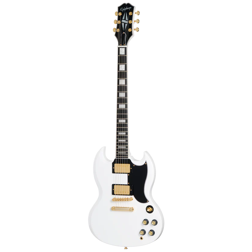 Epiphone SG Custom Electric Guitar with Gig bag - Alpine White EIGSGCAWGH