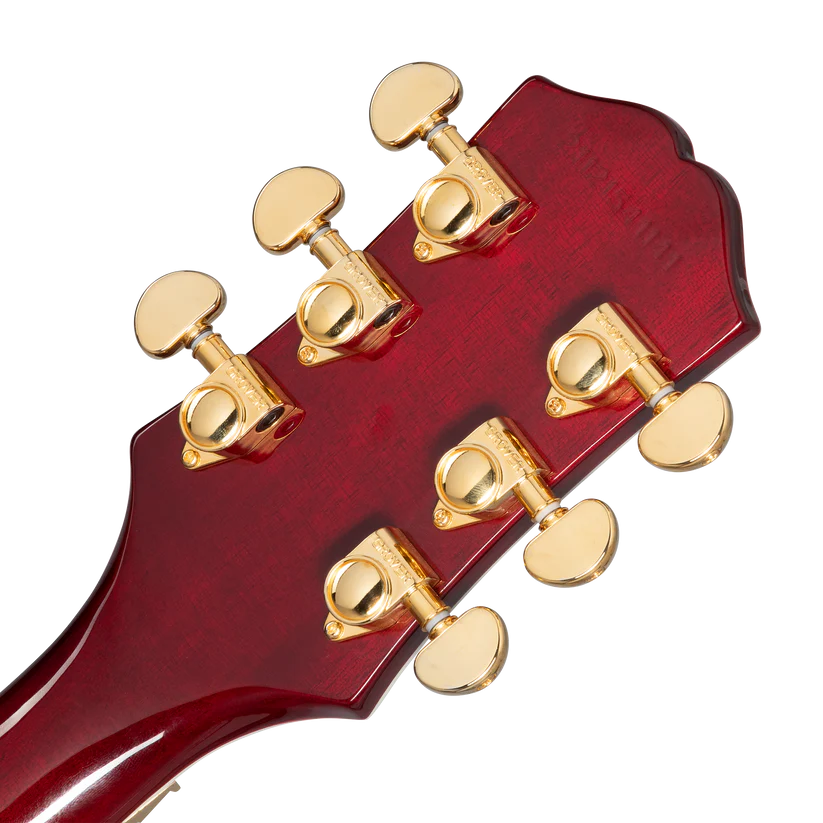 Epiphone Alex Lifeson Les Paul Axcess Quilt - Ruby Red EILPXALRUBGF