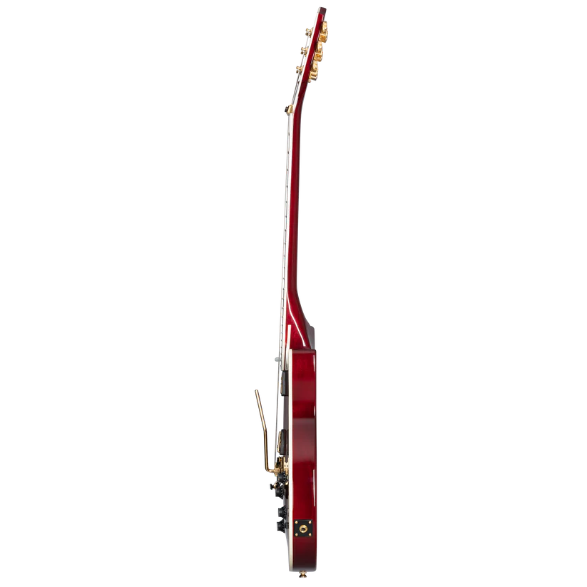 Epiphone Alex Lifeson Les Paul Axcess Quilt - Ruby Red EILPXALRUBGF