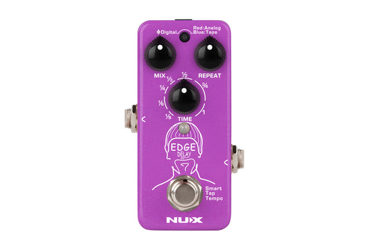 NUX Edge Delay Mini Delay Effect Pedal NDD-3