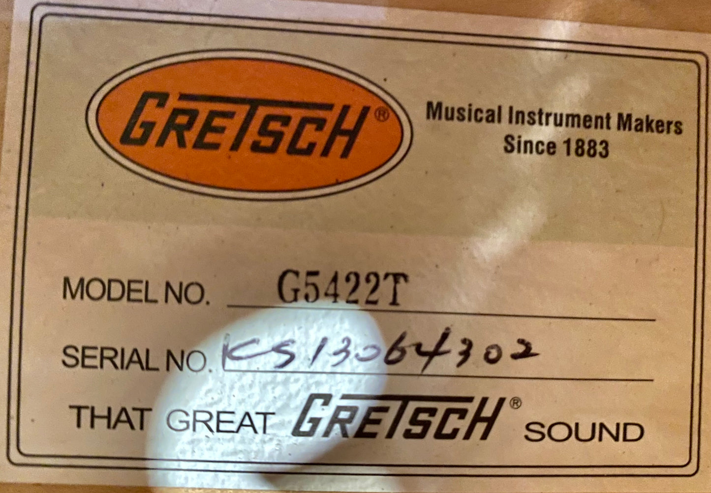 Used Gretsch G5422T Electromatic Hollow Body Guitar - White