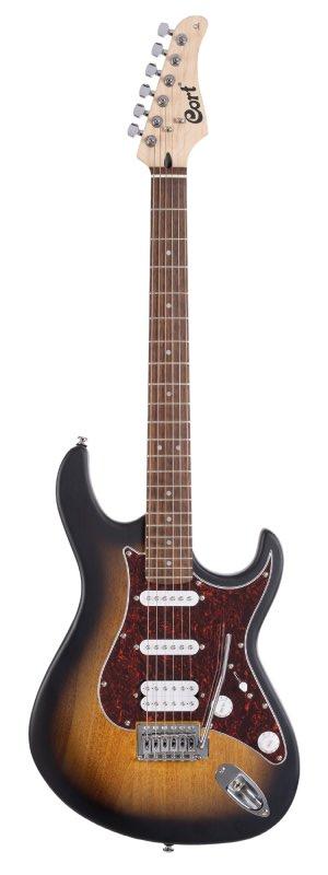 Cort G Series Electric Guitar, Open Pore Sunburst G110-OPSB