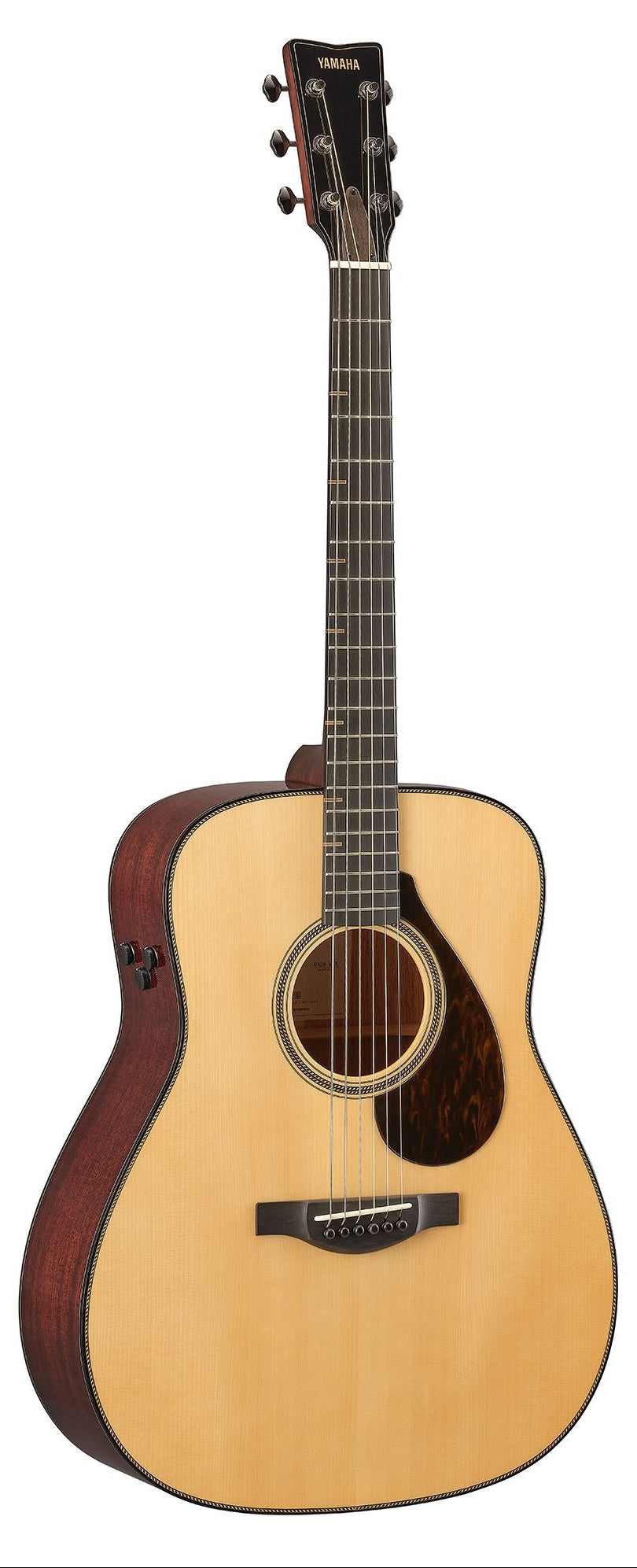 Yamaha FG9 MX Premium FG Mahogany/Spruce Acoustic-Electric Guitar with Case FG9MX