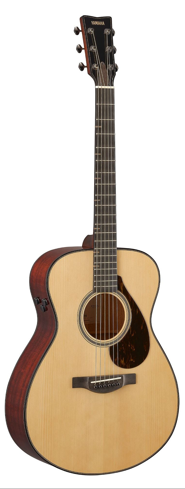 Yamaha FS9 MX Premium FS Concert Mahogany/Spruce Acoustic-Electric Guitar with Case