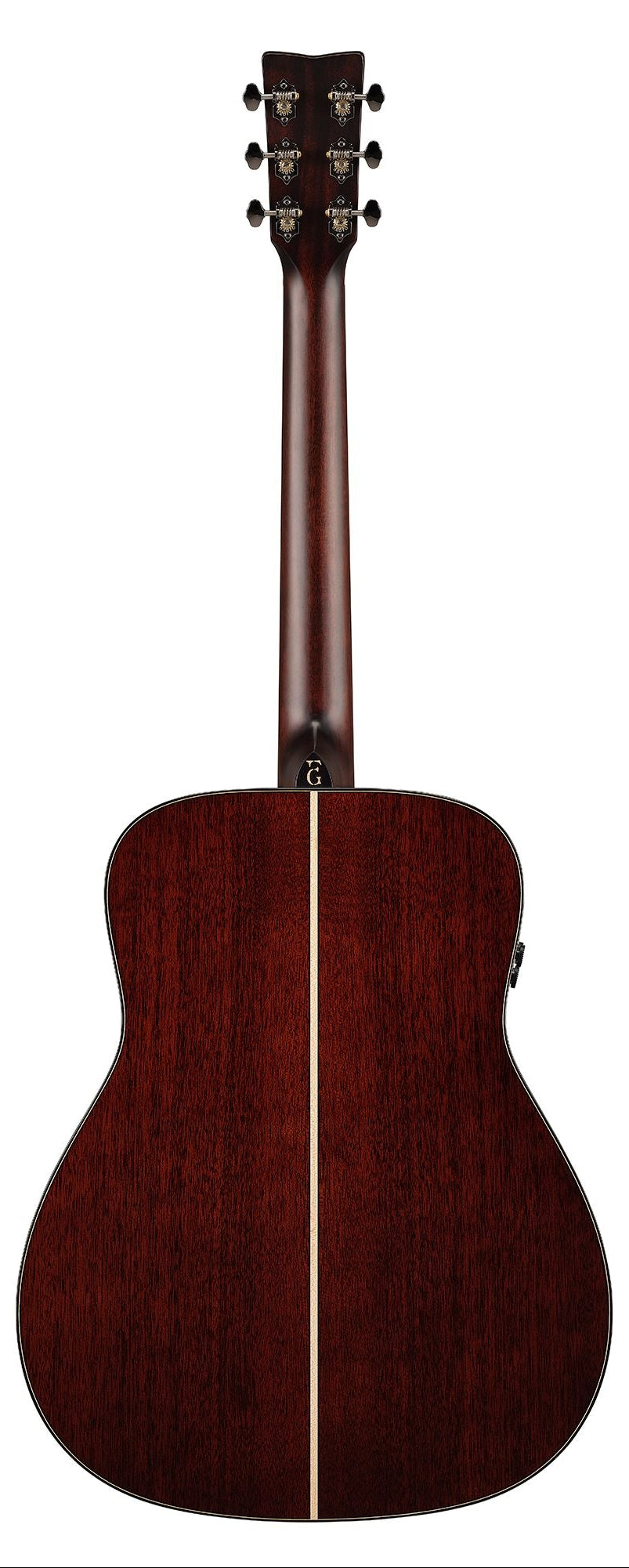 Yamaha FG9 MX Premium FG Mahogany/Spruce Acoustic-Electric Guitar with Case FG9MX