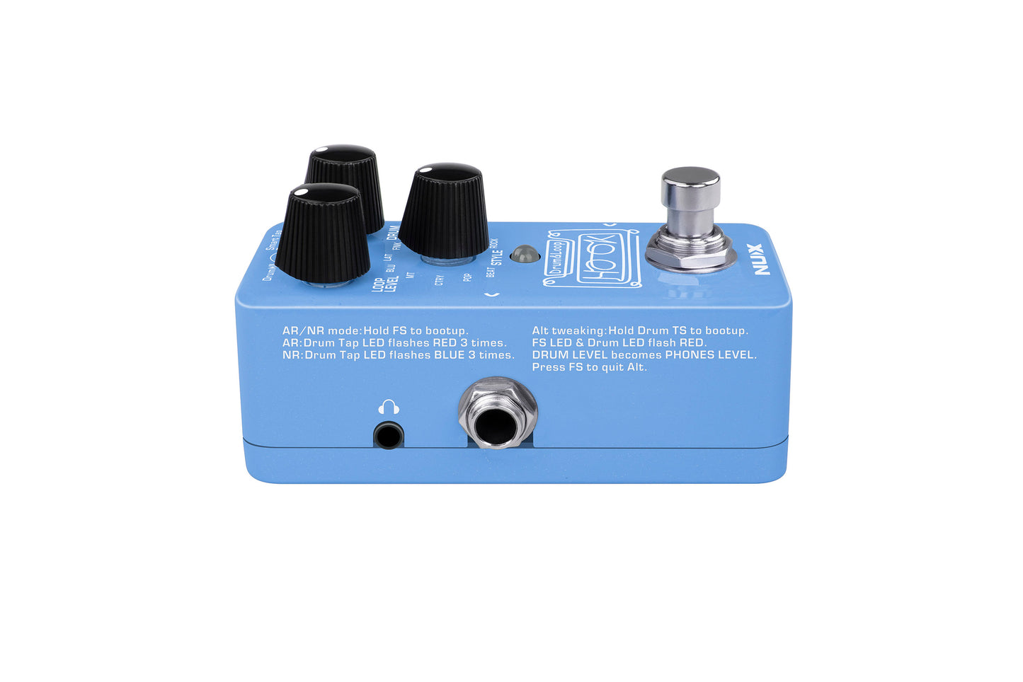 NUX Hook Drum and Loop Effects Pedal NDL-3