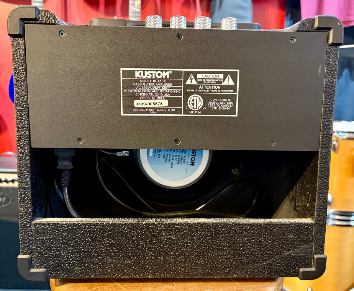 Kustom KBA10X Bass Amplifier - Consignment