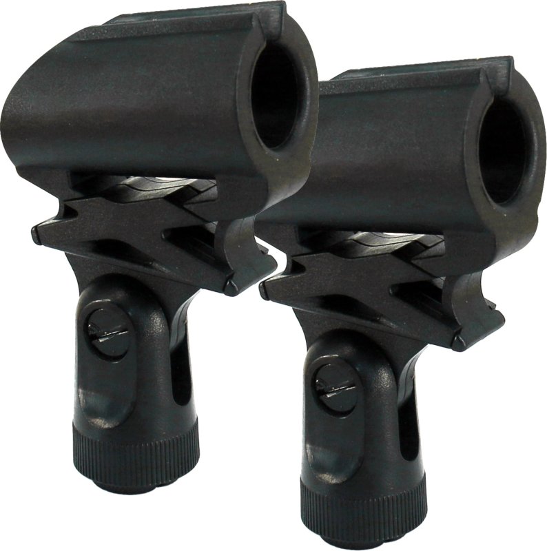Profile Small Condenser Anti-Vibration Rubber Microphone Clip (2-Pack) MCH830X2