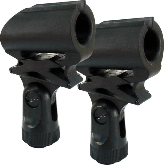 Profile Small Condenser Anti-Vibration Rubber Microphone Clip (2-Pack) MCH830X2