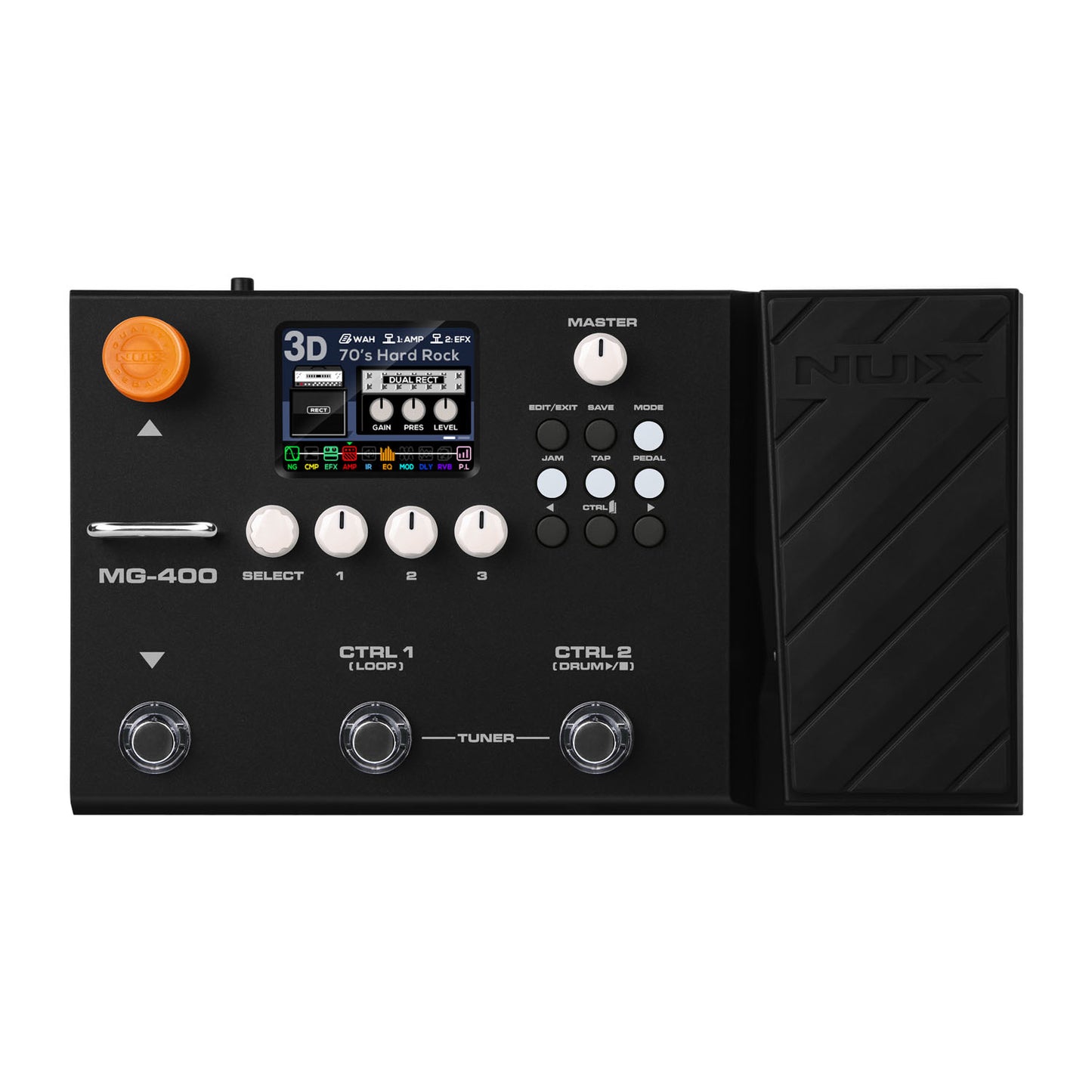 NUX MG-400 Modelling Guitar & Bass Processor