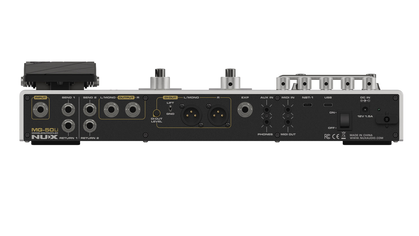 NUX MG-50LI Amp Modeler and Guitar Effects Processor