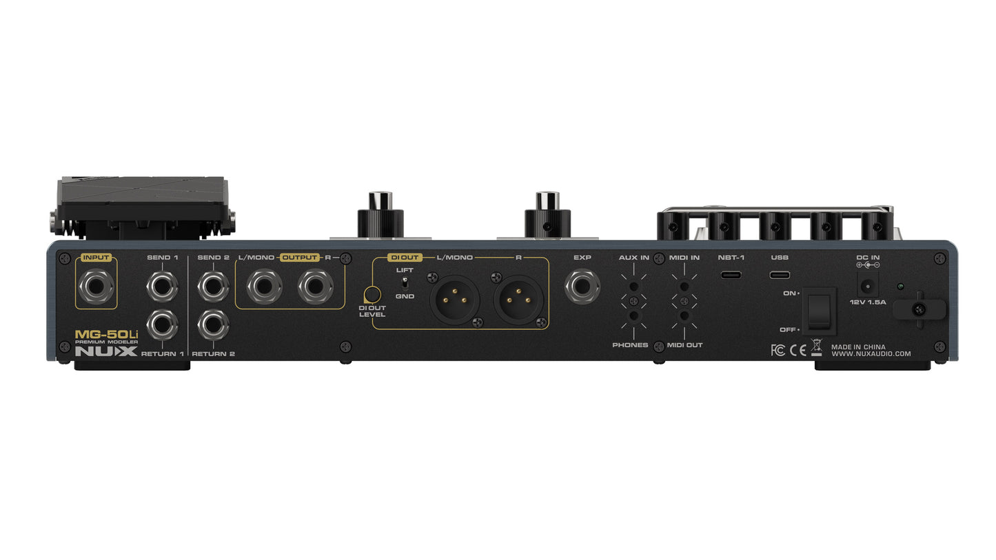 NUX MG-50LI Amp Modeler and Guitar Effects Processor