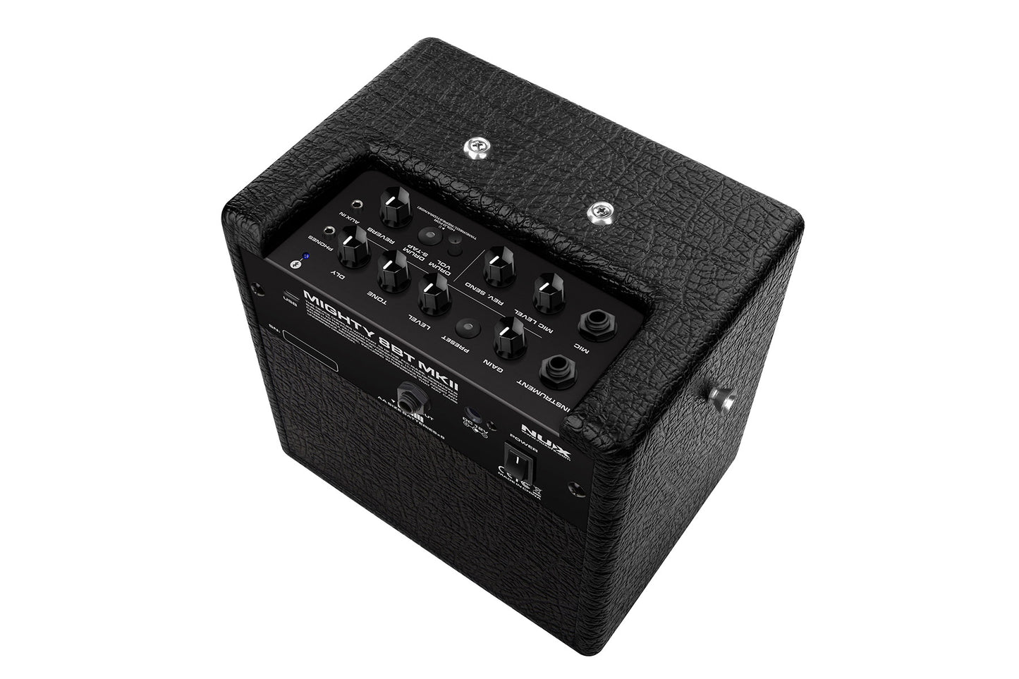 NUX MIGHTY-8BT-MKII 8W Portable Modeling Amp With Bluetooth, Black