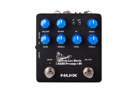 NuX Melvin Lee Davis Bass Preamp + DI Pedal NBP-5