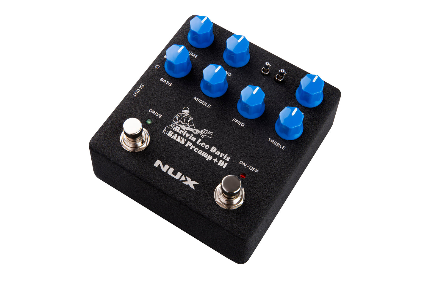 NuX Melvin Lee Davis Bass Preamp + DI Pedal NBP-5