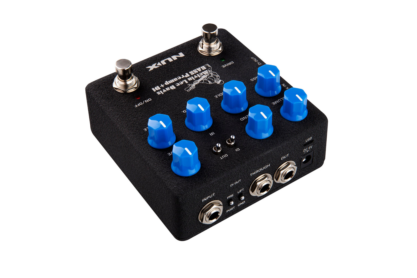 NuX Melvin Lee Davis Bass Preamp + DI Pedal NBP-5