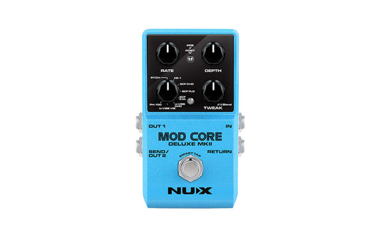 NUX MODCORE-DELUXE-MKII Modulation Effects Pedal With 8 Modes