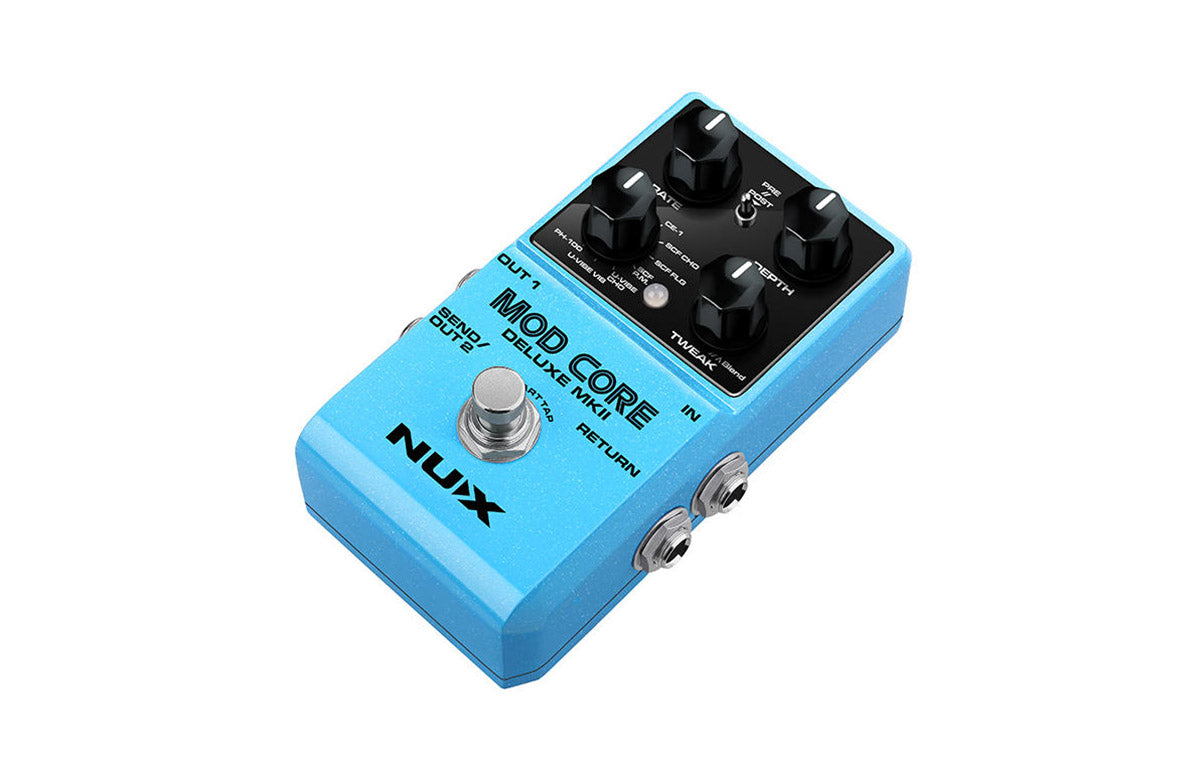 NUX MODCORE-DELUXE-MKII Modulation Effects Pedal With 8 Modes