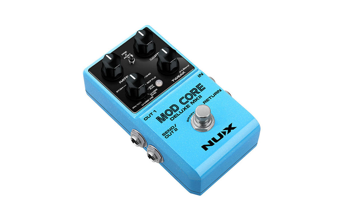 NUX MODCORE-DELUXE-MKII Modulation Effects Pedal With 8 Modes