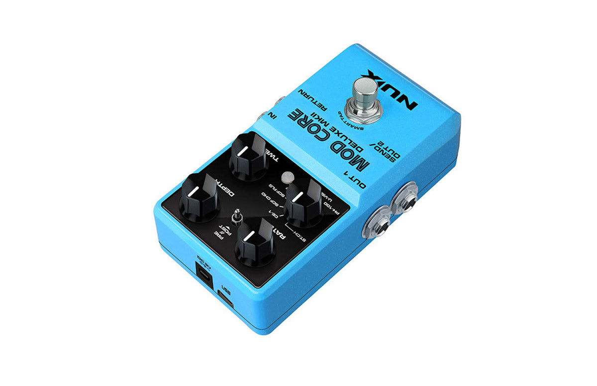NUX MODCORE-DELUXE-MKII Modulation Effects Pedal With 8 Modes