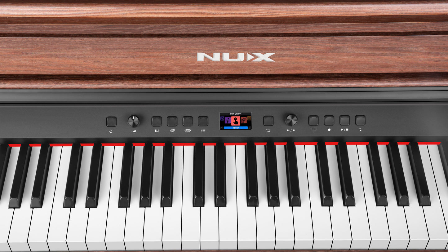 NUX NCK-430 88-Key Digital Piano with Triple-Sensor Hammer Action